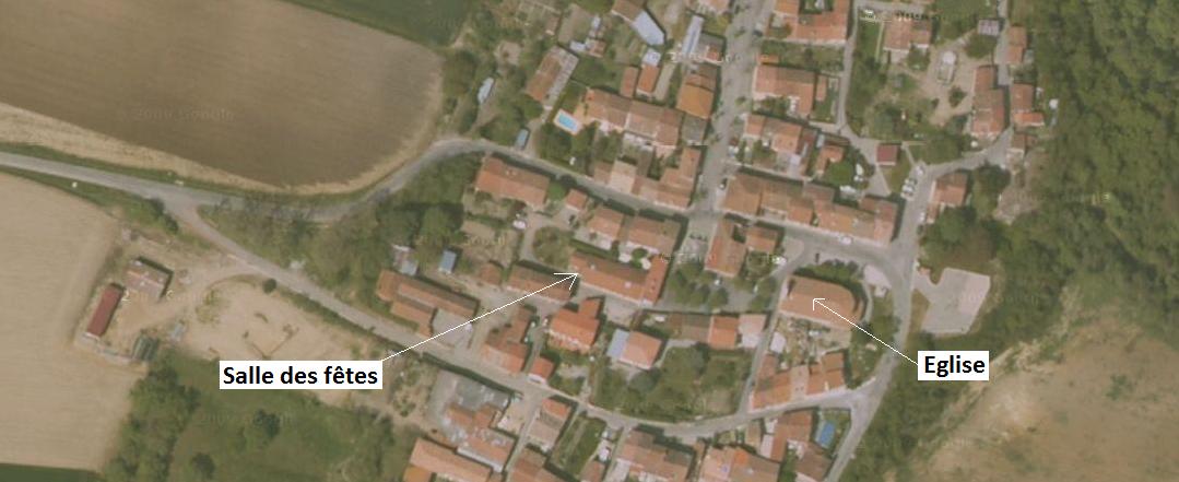 Plan la bastide de lordat